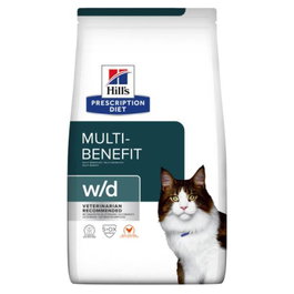 Hill's Prescription Diet Feline w/d 3 kg - Alimento seco para gatos