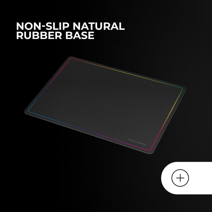 Mars Gaming MMP124 Alfombrilla Rainbow Negro Mars Gaming MMP124 Alfombrilla Rainbow Negro