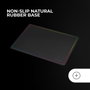 Mars Gaming MMP124 Alfombrilla Rainbow Negro