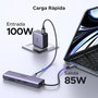 UGREEN UG60515 Base para Portátil y Replicador de Puertos USB-C, HDMI 4K 60Hz, USB 3.0, Ethernet Gigabit, Power Delivery 100W Gris