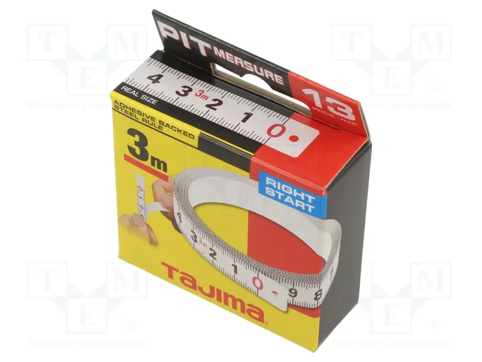 TAJIMA Flexómetro Serie PIT de 3 m