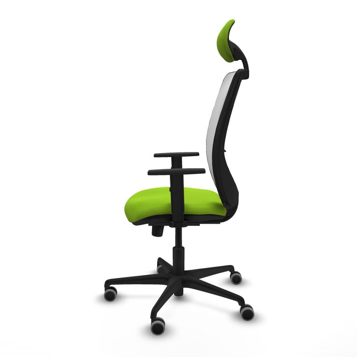 PIQUERAS Y CRESPO Silla de oficina Zulema con mecanismo Sincro, Pistacho y Blanco PIQUERAS Y CRESPO Silla de oficina Zulema con mecanismo Sincro, Pistacho y Blanco