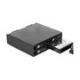 DeLOCK Bandeja para 4 Unidades SSD NVMe U.2 de 2.5 pulgadas en Bahía de 5.25 pulgadas con Bandejas Bloqueables - Negro