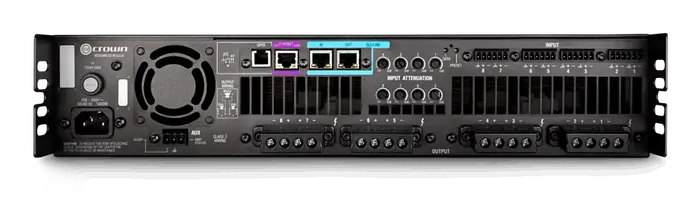 Crown DCi Amplificador de Potencia Ocho Canales, 300W a 4 Ohm, 70V/100V con Blu Link Crown DCi Amplificador de Potencia Ocho Canales, 300W a 4 Ohm, 70V/100V con Blu Link