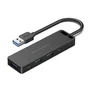 Vention Docking Station USB 3.0 CHVBB con 3 Puertos USB, 1 Micro-USB PD y Lector de Tarjetas SD/MicroSD - Negro