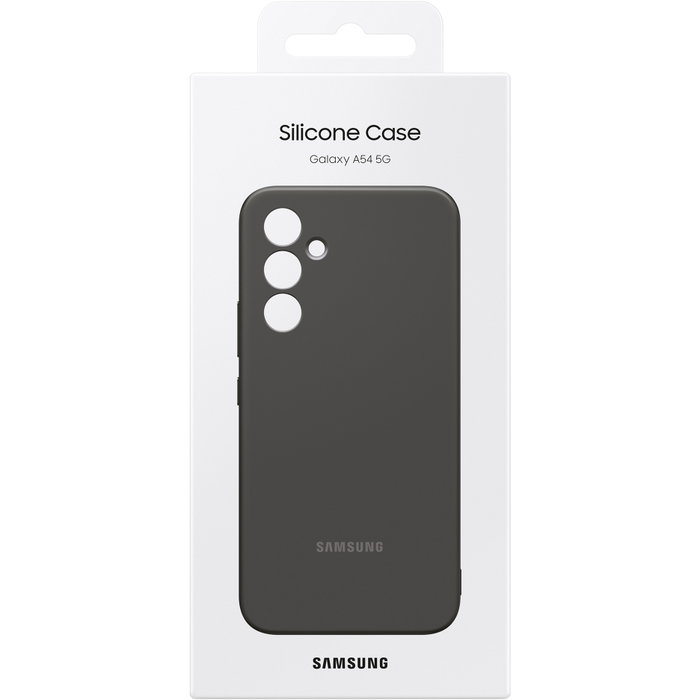 SAMSUNG Funda de Silicona para Galaxy A54 5G - Negro SAMSUNG Funda de Silicona para Galaxy A54 5G - Negro