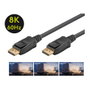 Goobay Cable DisplayPort 1.4 de 2m negro
