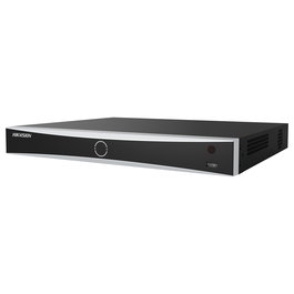 Hikvision DS-7616NXI-I2/Vpro Grabador Video Seguridad 16 Canales 4K, AcuSeek, Compatible H.265+, 2 HDDs Hasta 20 TB, Montaje Rack 1U