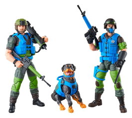 Hasbro G.I. Joe Classified Series Pack de 3 Figuras Mad Marauders: Footloose, Mutt & Junkyard 15 cm