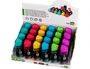 Liderpapel Goma de borrar triangular con sacapuntas, colores surtidos