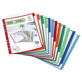Separadores Viquel Pp A4 12 Pestañas Personalizables (Set de 20)
