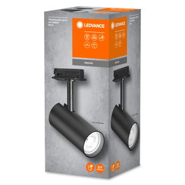 Ledvance Foco de Carril GU10 IP20 Negro
