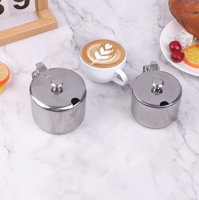 Quttin Azucarero Acero Inoxidable 9.5 x 8 cm (12 Unidades)