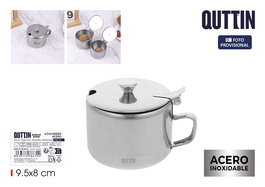 Quttin Azucarero Acero Inoxidable 9.5 x 8 cm (12 Unidades)