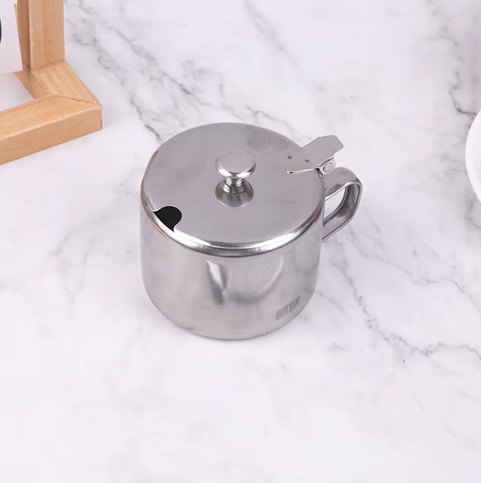 Quttin Azucarero Acero Inoxidable 9.5 x 8 cm (12 Unidades)