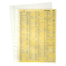 Grafoplas C.100 Fundas Portadocumentos 16 Taladros 50 Micras Piel de Naranja