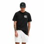 Camiseta de Manga Corta Hombre Vans Next Stop Ss Negro (M)