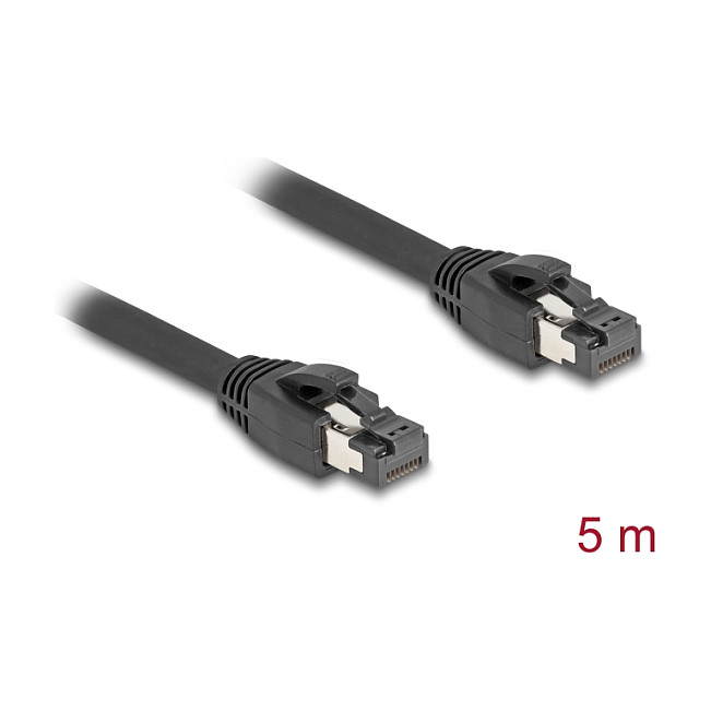 DeLOCK Cable de red RJ45 Cat.8.1 S/FTP 5 m Negro
