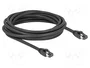 DeLOCK Cable de red RJ45 Cat.8.1 S/FTP 5 m Negro