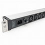 Digitus DN-95429 PDU 1U con 9 salidas C13 y entrada C14 negro