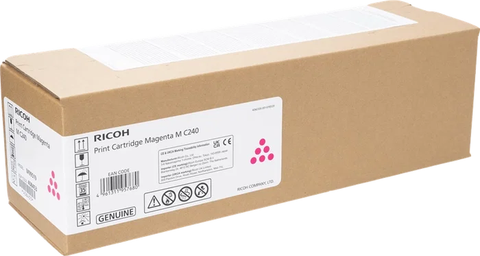 Ricoh M C240FW Tóner magenta original (408453) 4.500 páginas Ricoh M C240FW Tóner magenta original (408453) 4.500 páginas