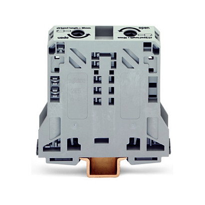 WAGO 285-150 Borna de paso de 2 conductores WAGO 285-150 Borna de paso de 2 conductores