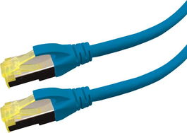 LOGON PREMIUM APR6A015B Cable de Red CAT6A S/FTP LSZH, 1.5m, Azul
