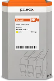 Prindo Cartucho de tinta amarillo PRIBLC427Y Classic