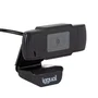 Iggual Webcam IGG318980 USB HD 720p 1280x720, Micrófono Integrado, 90°, Plug & Play, Negro, Compatible con Windows, macOS, Linux, Android