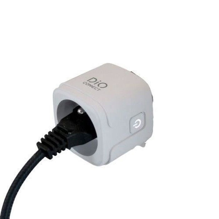 Dio Connected Home Toma conectada con Medidor de potencia y Control remoto de 3 canales + 1 grupo Dio Connected Home Toma conectada con Medidor de potencia y Control remoto de 3 canales + 1 grupo