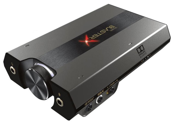 Creative Labs Sound BlasterX G6 USB-C (schwarz) Creative Labs Sound BlasterX G6 USB-C (schwarz)
