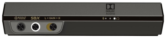Creative Labs Sound BlasterX G6 USB-C (schwarz) Creative Labs Sound BlasterX G6 USB-C (schwarz)