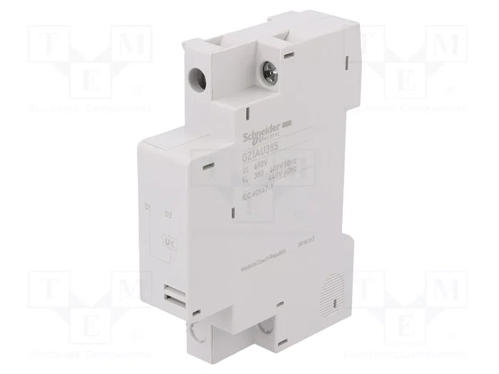 SCHNEIDER ELECTRIC Disyuntor de tensión mínima 380/400VAC lateral SCHNEIDER ELECTRIC Disyuntor de tensión mínima 380/400VAC lateral