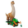 Spin Master Vehículo Paw Patrol Megasaurus Dino Movie con Dinosaurio Inflable de 76 cm