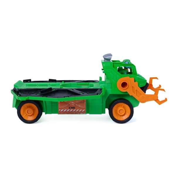 Spin Master Vehículo Paw Patrol Megasaurus Dino Movie con Dinosaurio Inflable de 76 cm