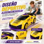 Jugatoys - atodavelocidad Coche radio control y lanzador con láser