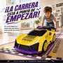 Jugatoys - atodavelocidad Coche radio control y lanzador con láser