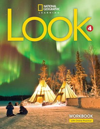 NATIONAL GEOGRAPHIC LEARNING, Look BrE Level 4 Workbook and Spark Sticker Code - VV.AA.