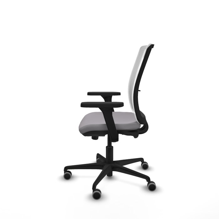 PIQUERAS Y CRESPO Silla de oficina Haches Gris y Blanco PIQUERAS Y CRESPO Silla de oficina Haches Gris y Blanco