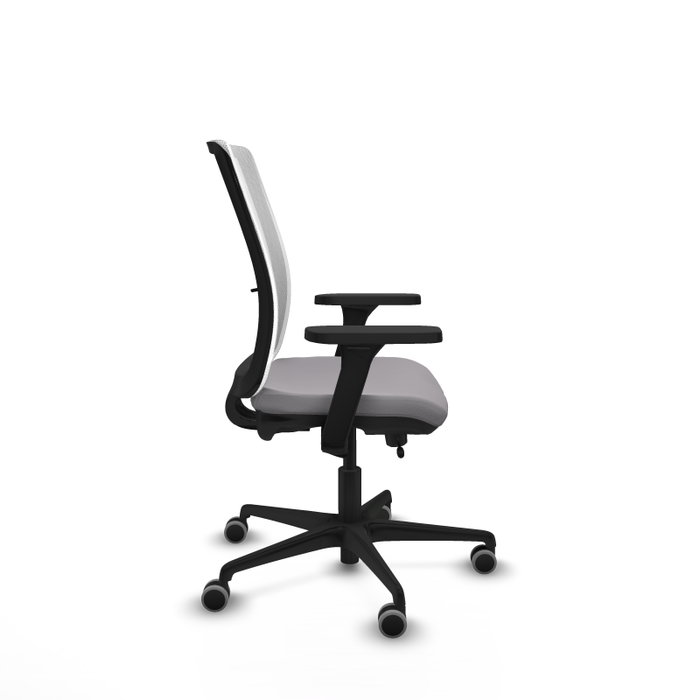 PIQUERAS Y CRESPO Silla de oficina Haches Gris y Blanco PIQUERAS Y CRESPO Silla de oficina Haches Gris y Blanco