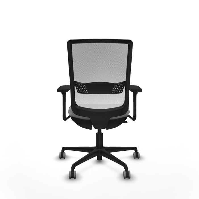 PIQUERAS Y CRESPO Silla de oficina Haches Gris y Blanco PIQUERAS Y CRESPO Silla de oficina Haches Gris y Blanco