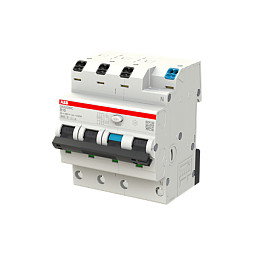 ABB DSX203NC Interruptor diferencial RCBO Tipo A 10 A 6kA 3P+N ABB DSX203NC Interruptor diferencial RCBO Tipo A 10 A 6kA 3P+N