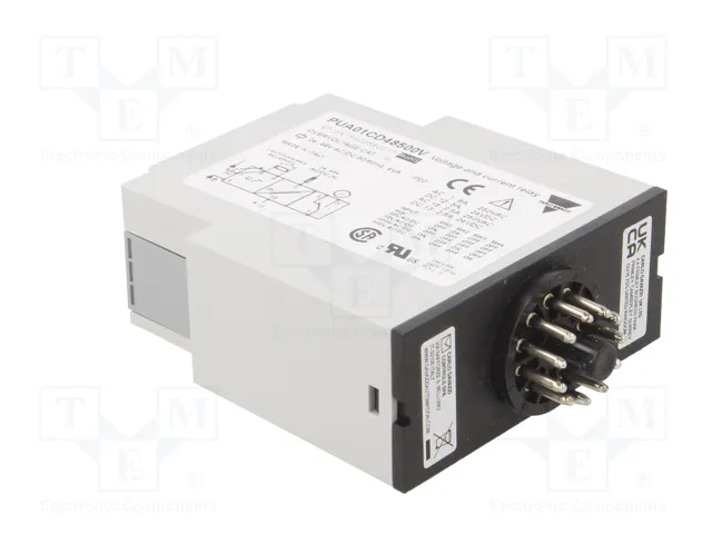 CARLO GAVAZZI PUA01CD48500V Relé de monitorización de tensión 24-48VAC/VDC CARLO GAVAZZI PUA01CD48500V Relé de monitorización de tensión 24-48VAC/VDC