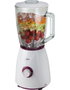 Jata Hogar Batidora de vaso de cristal 1300 W, 1,5 l, blanca-violeta