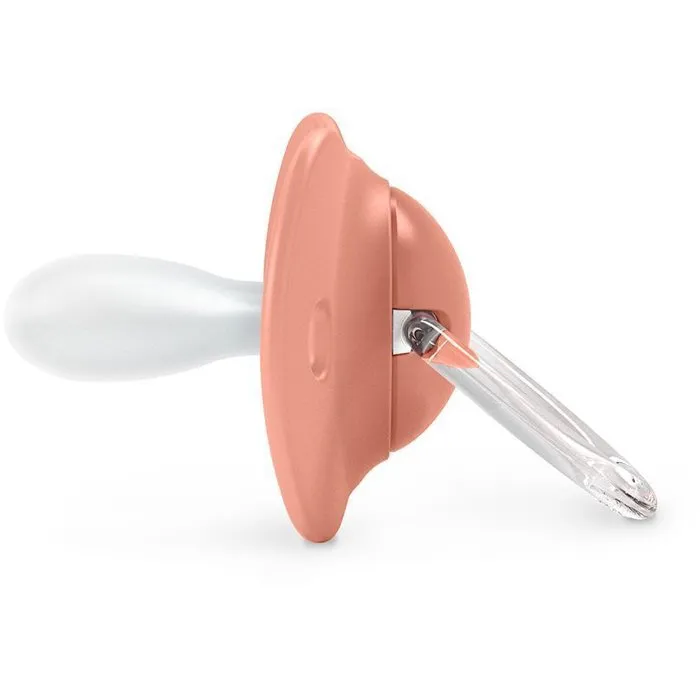 Suavinex Chupetes SX Pro Birdies, Juego de 2 Unidades Simétricas para bebés de 18 meses en adelante, Rosa