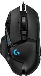 Logitech G502 HERO Ratón Gaming Negro