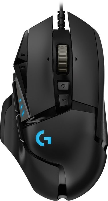 Logitech G502 HERO Ratón Gaming Negro