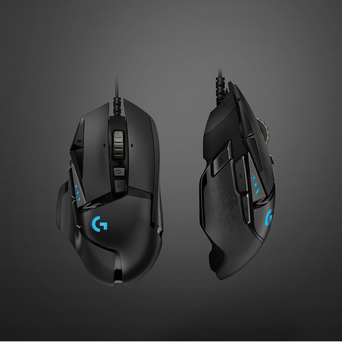 Logitech G502 HERO Ratón Gaming Negro