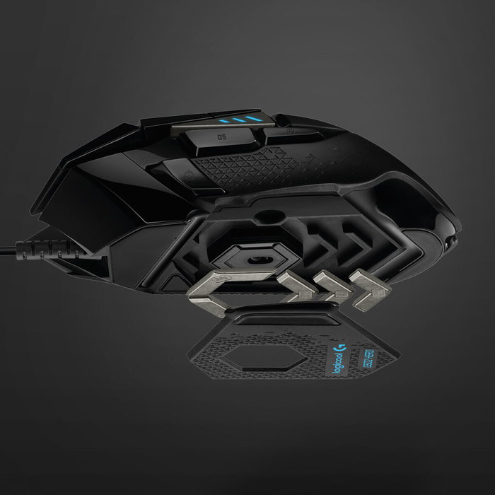 Logitech G502 HERO Ratón Gaming Negro