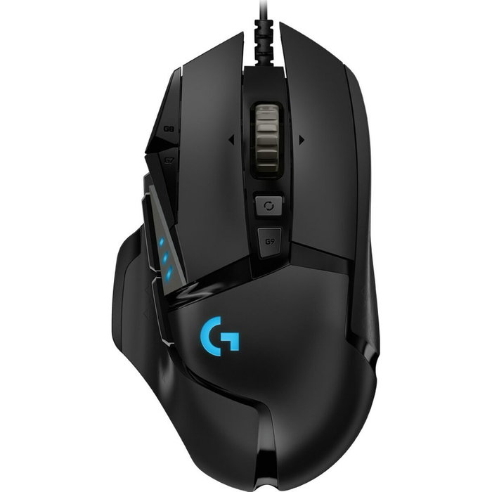 Logitech G502 HERO Ratón Gaming Negro
